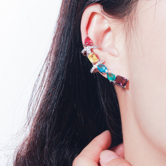MiniLux Clover pendant earrings