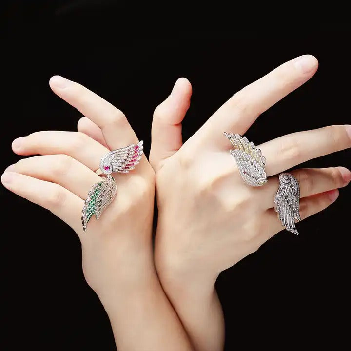 Bague MiniLux « aile d'isis »