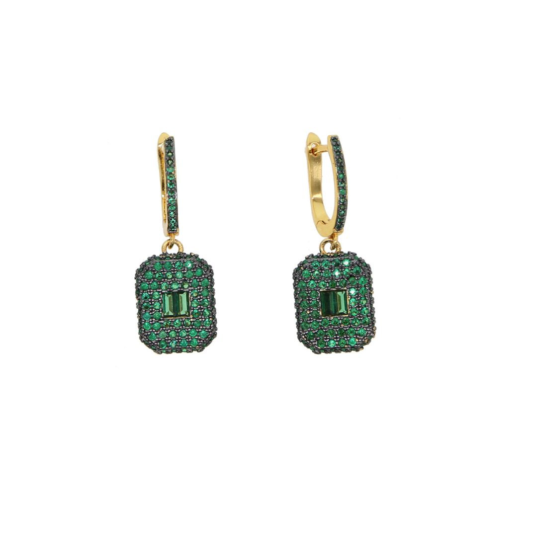 MiniLux "Maria Elena Green" Earrings