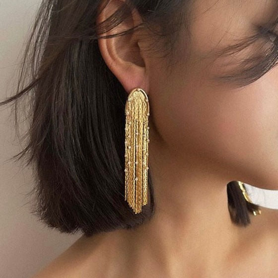 MiniLux Tassel "Night Out " earrings