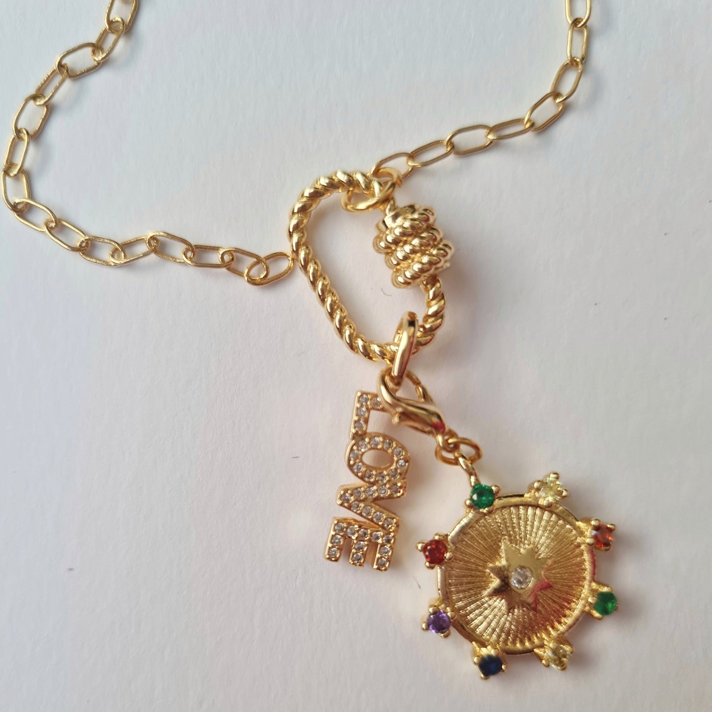 My colorful love Necklace