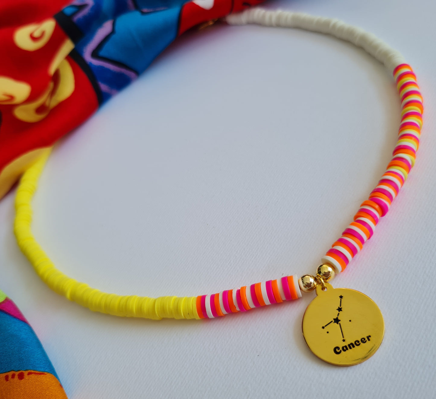 Horoscope Engraved Name Necklace