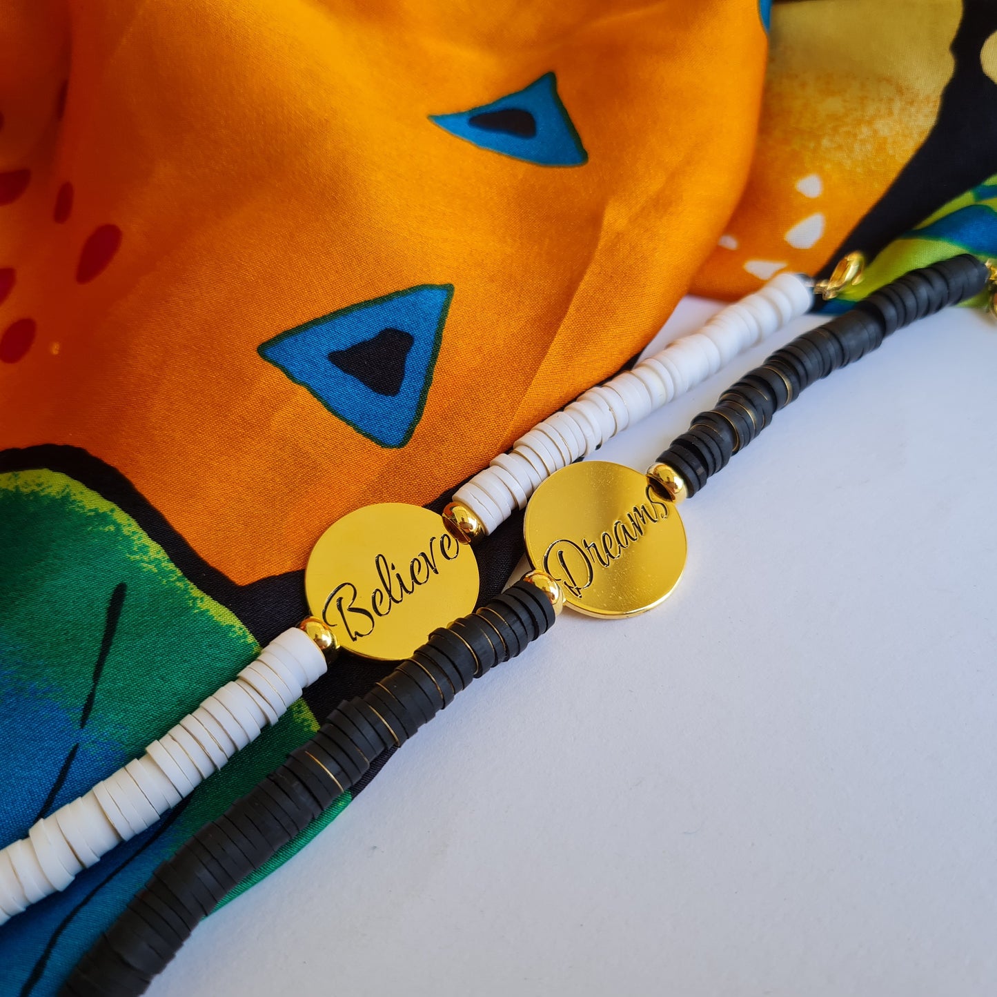Hope, dreams, believe bracelet