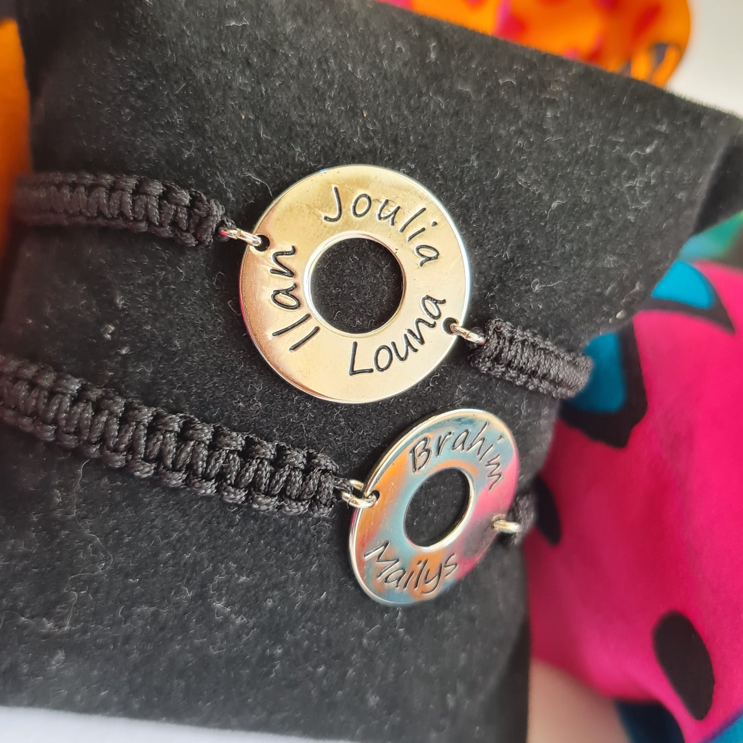 Shambala Customizable "Name, drawing" bracelet