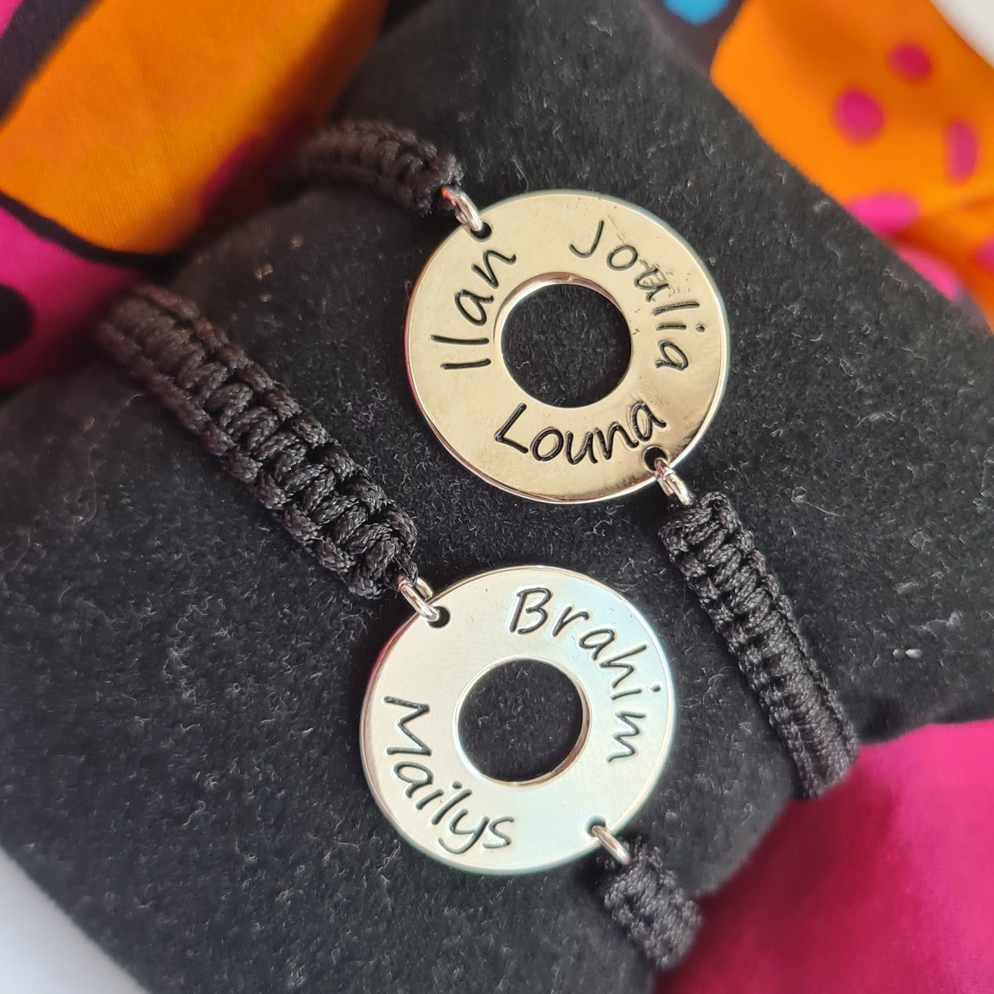 Shambala Customizable "Name, drawing" bracelet