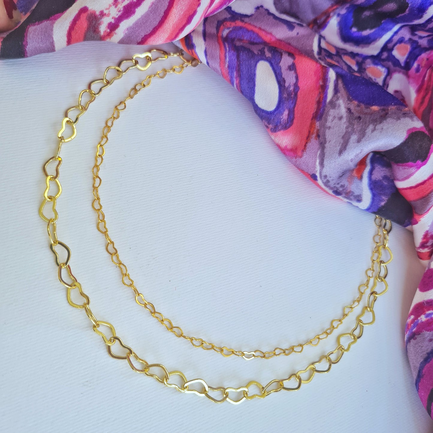 Heart locked necklace