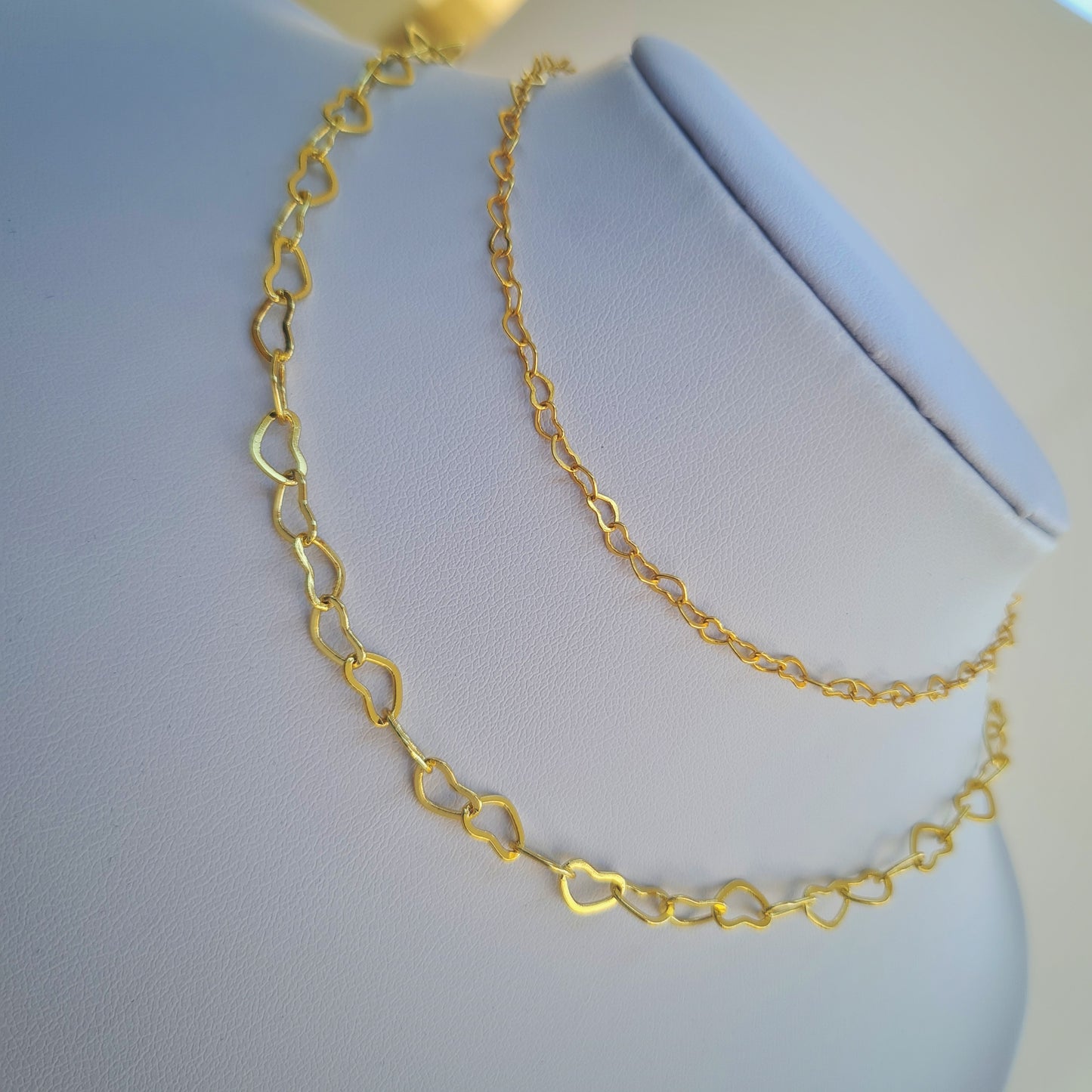 Heart locked necklace