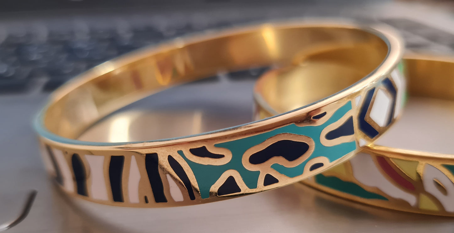 MiniLux Enamel Bangles