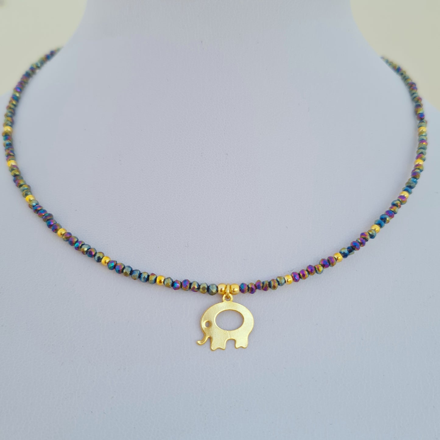 Elephant Choker Necklace