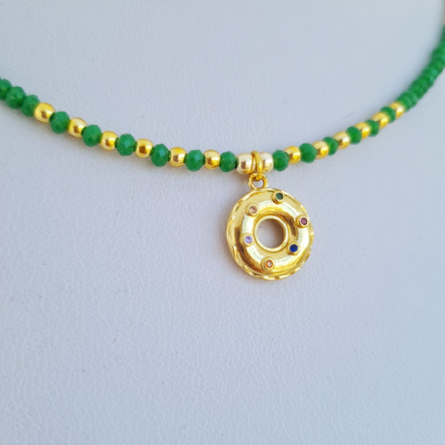 Donut Choker Necklace