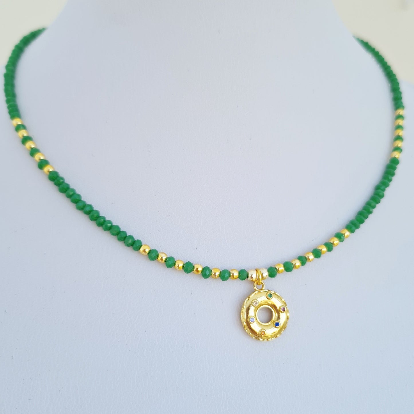 Donut Choker Necklace