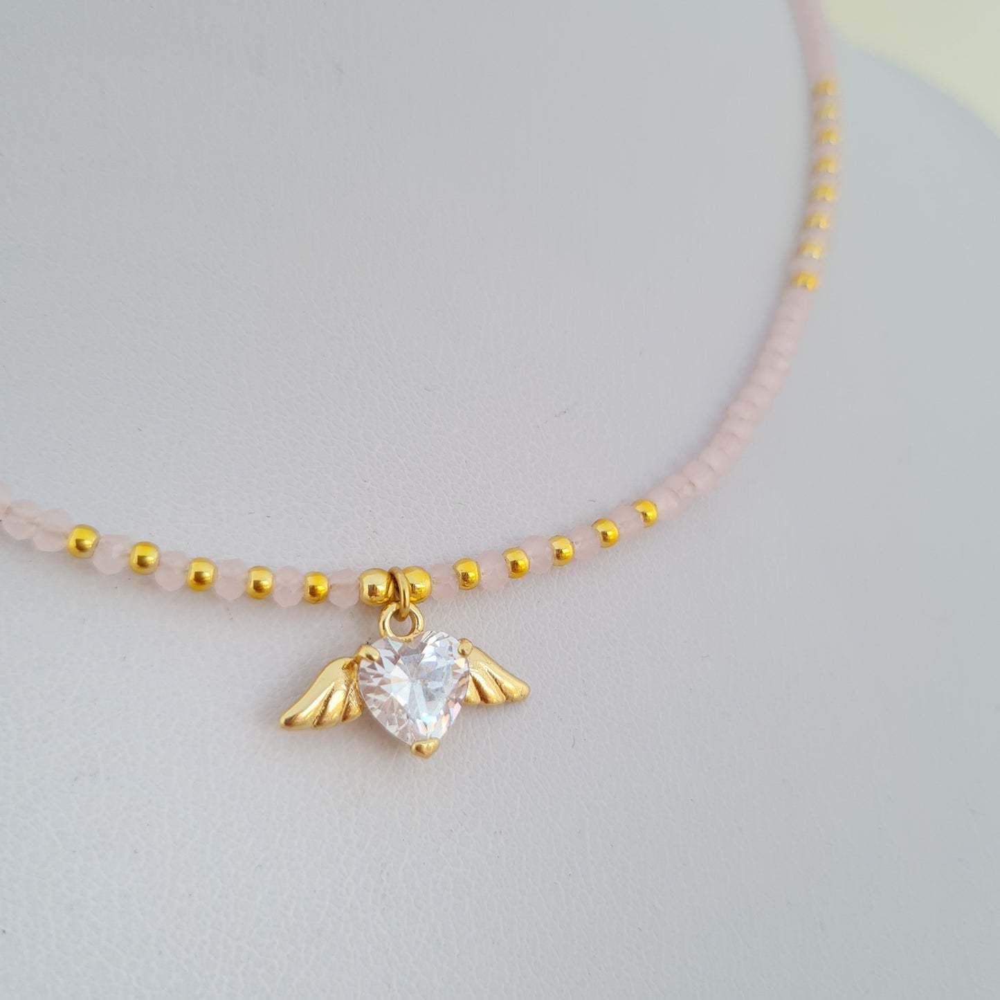 Flying heart Choker Necklace