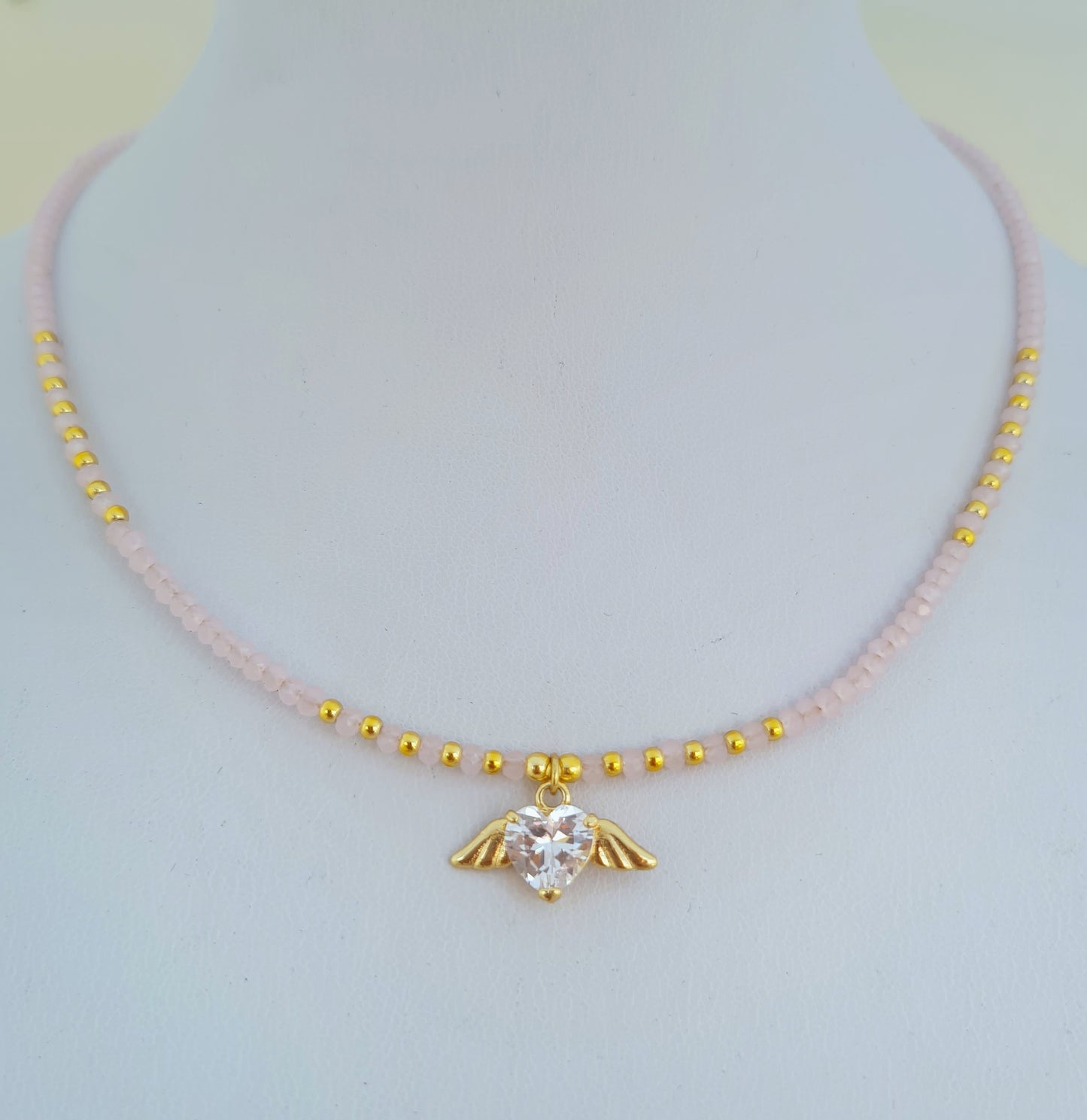 Flying heart Choker Necklace