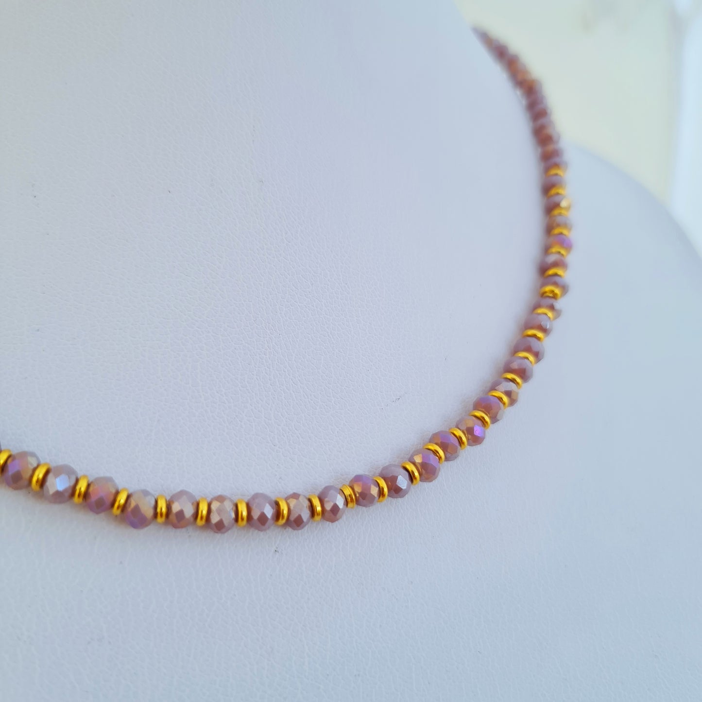 Vibrant Crystal Choker Necklace