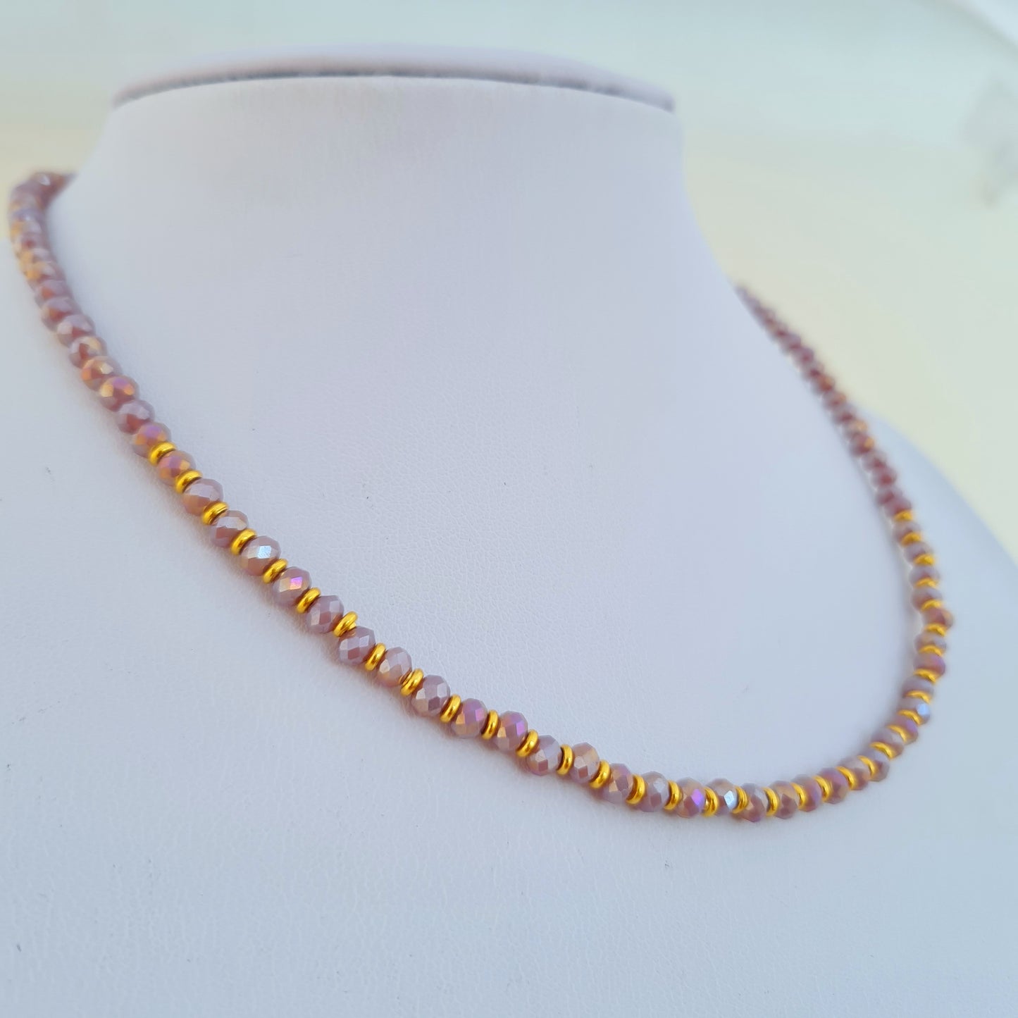 Vibrant Crystal Choker Necklace