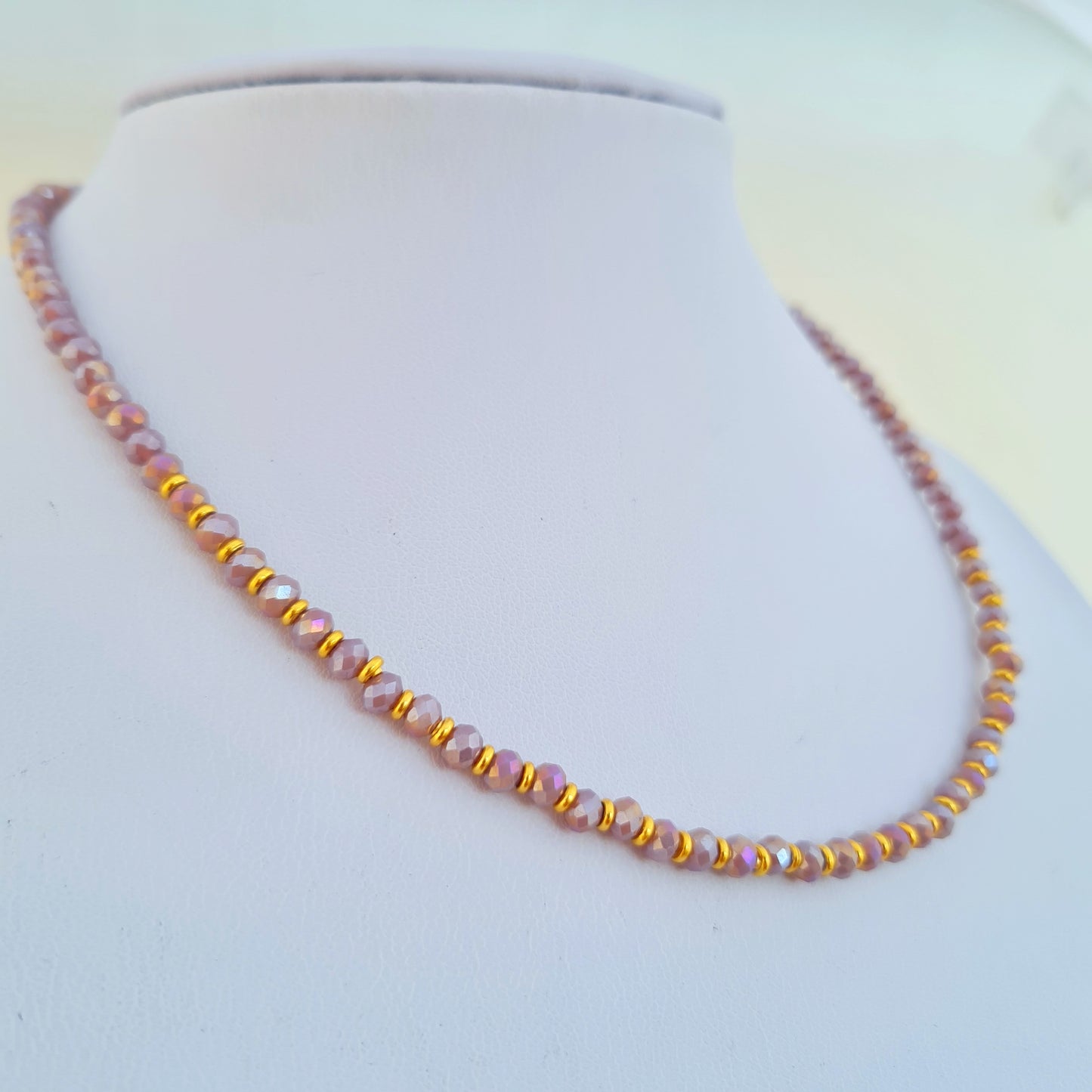 Vibrant Crystal Choker Necklace