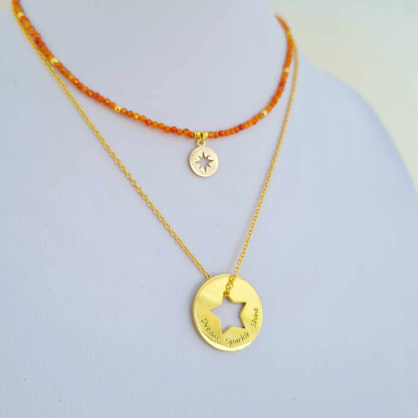 Aurora star choker necklace