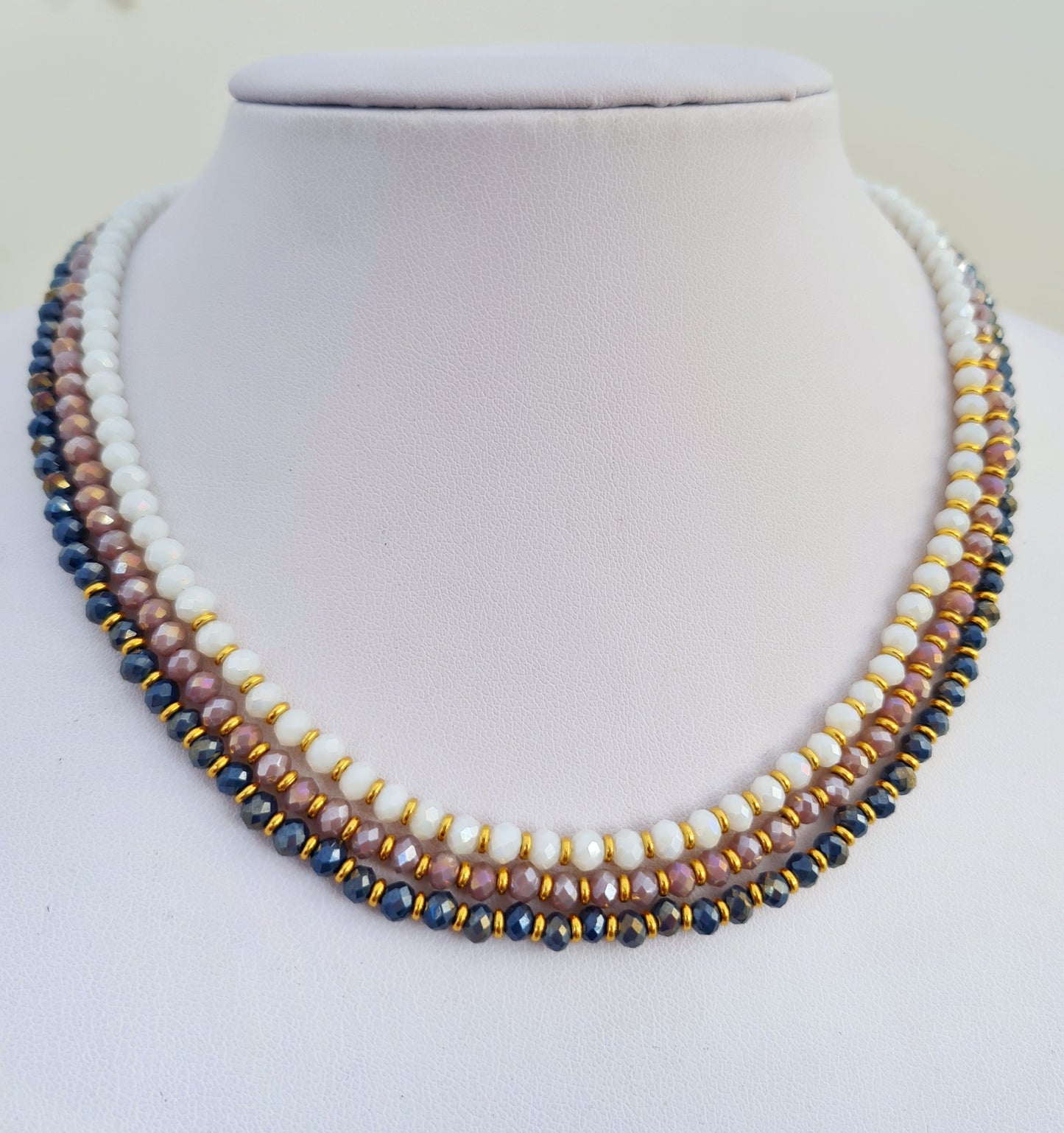 Vibrant Crystal Choker Necklace