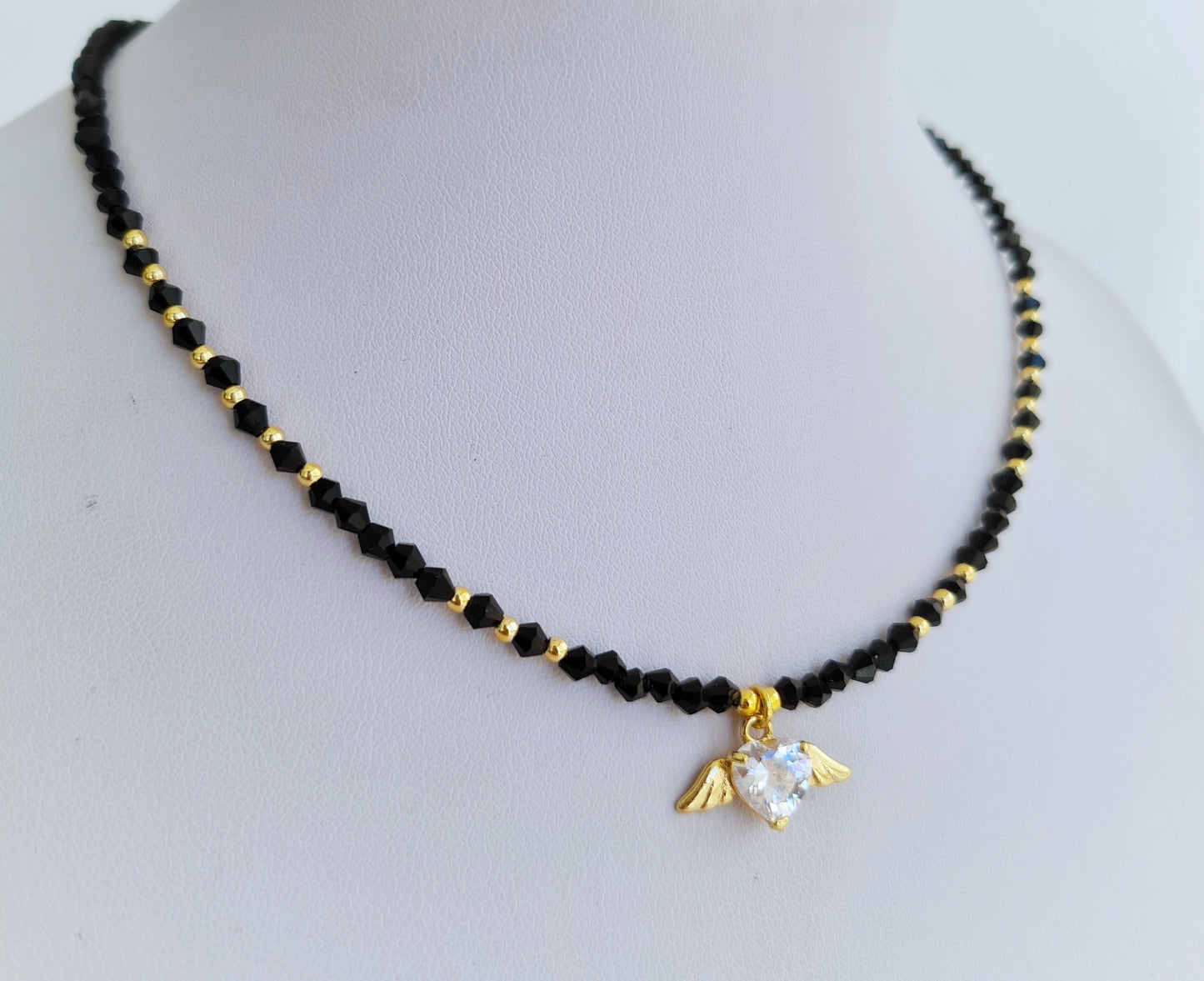 Flying heart Choker Necklace