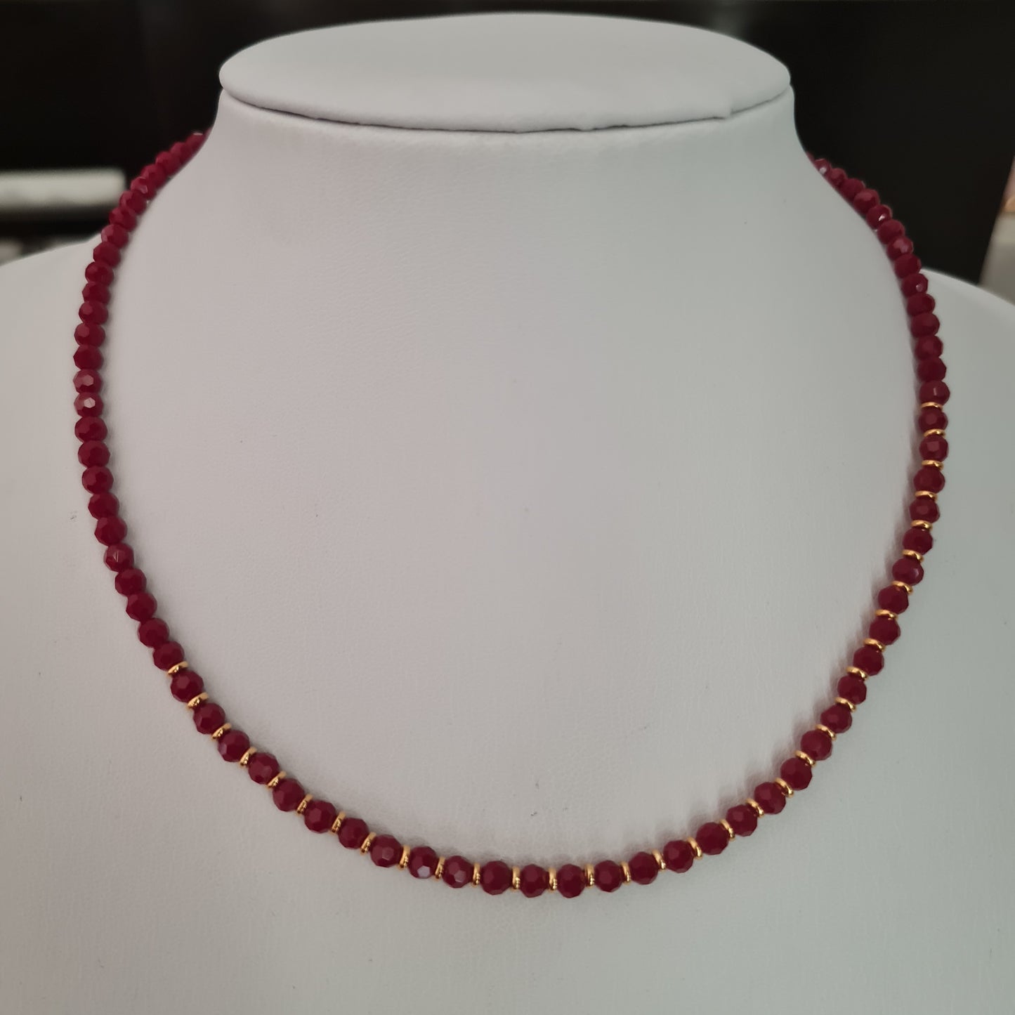 Vibrant Crystal Choker Necklace