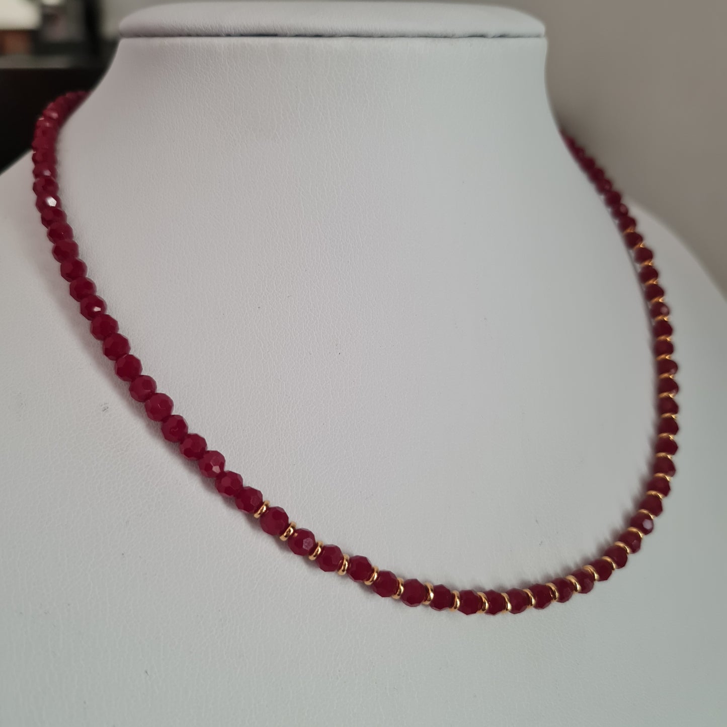 Vibrant Crystal Choker Necklace