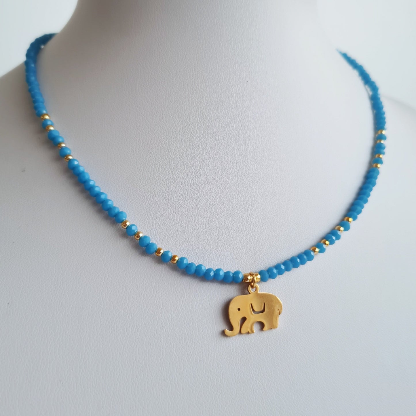 Elephant Choker Necklace