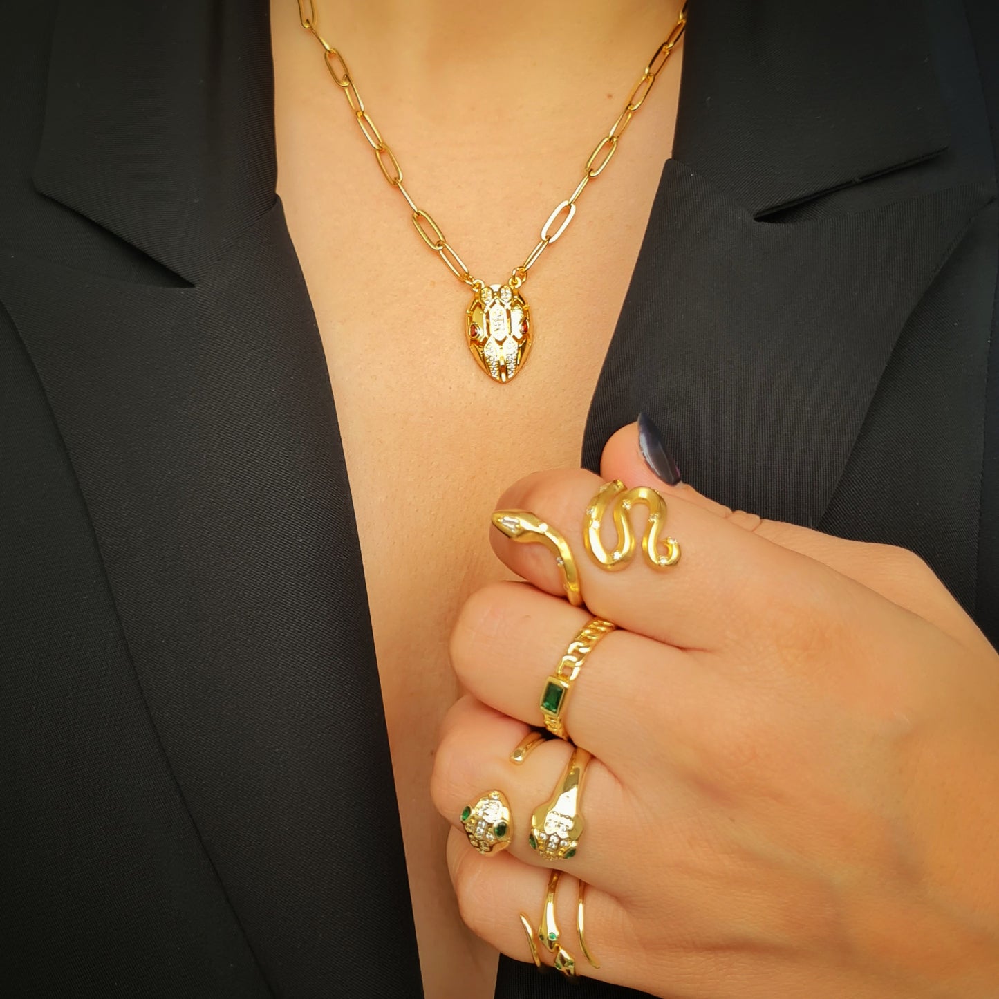 MiniLux Serpente Necklace