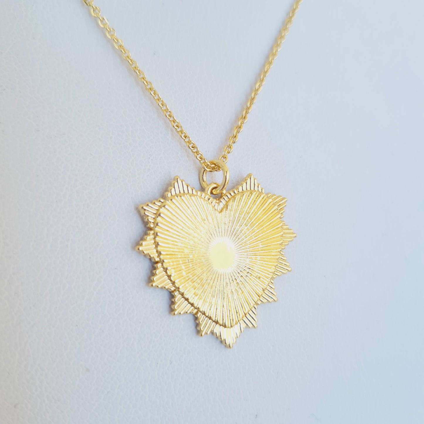 Golden patern heart