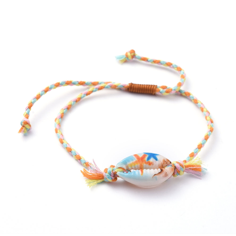 Shell summer bracelet and anklet