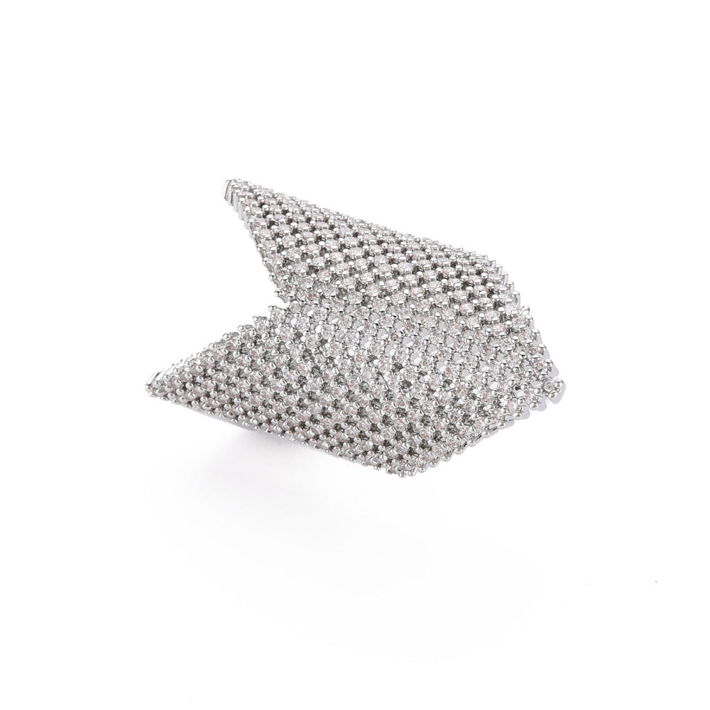 MiniLux Diamond Zirconia ring