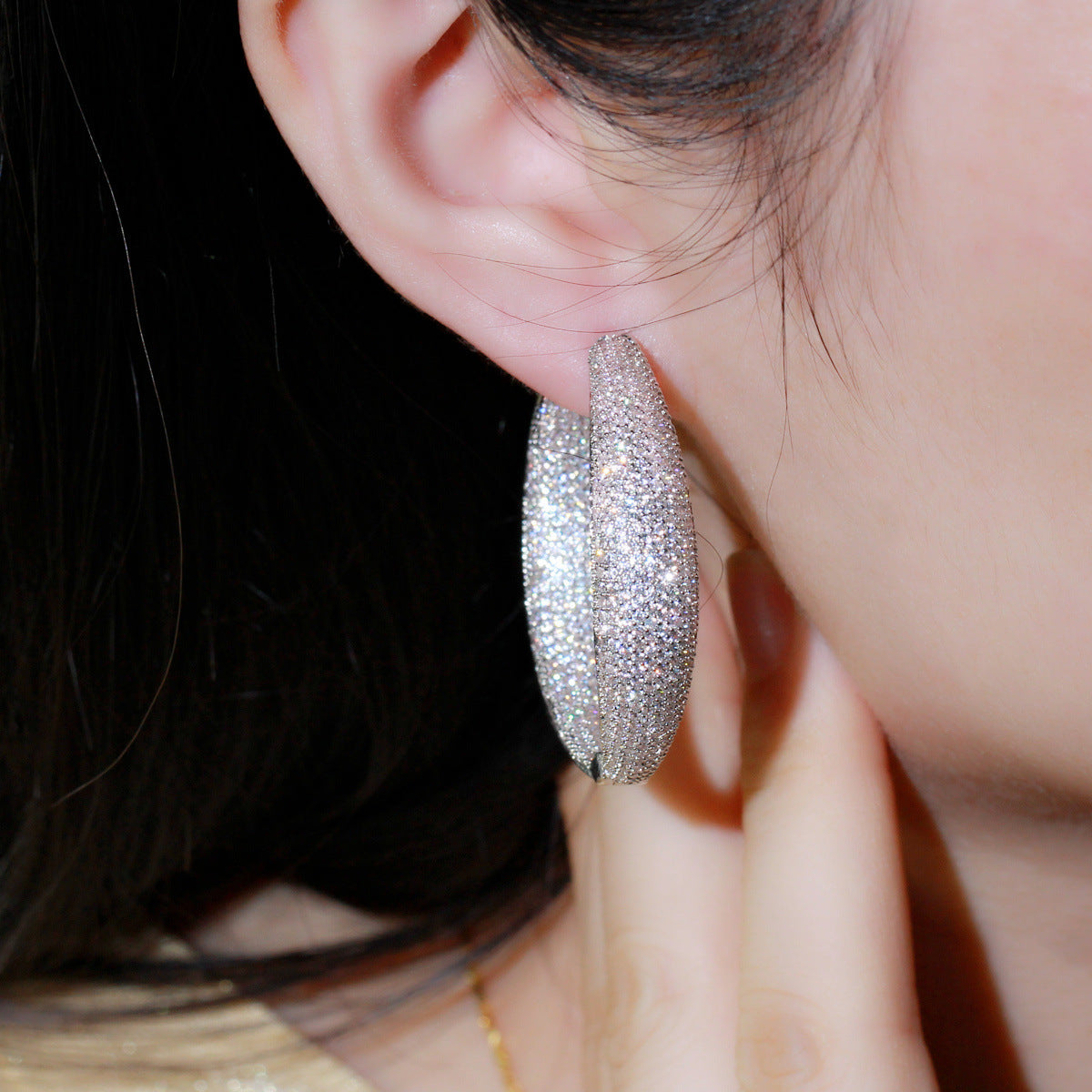 MiniLux "Como" golden earrings