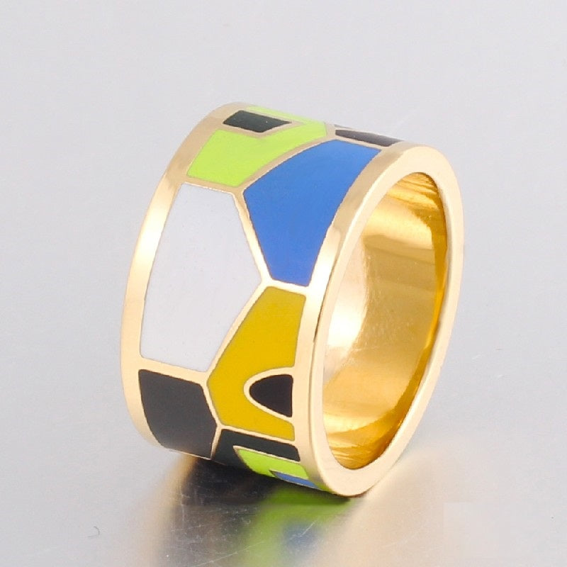 MiniLux "Mars" Enamel ring