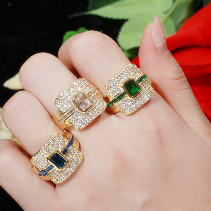 MiniLux "Florence" Zirconia Ring