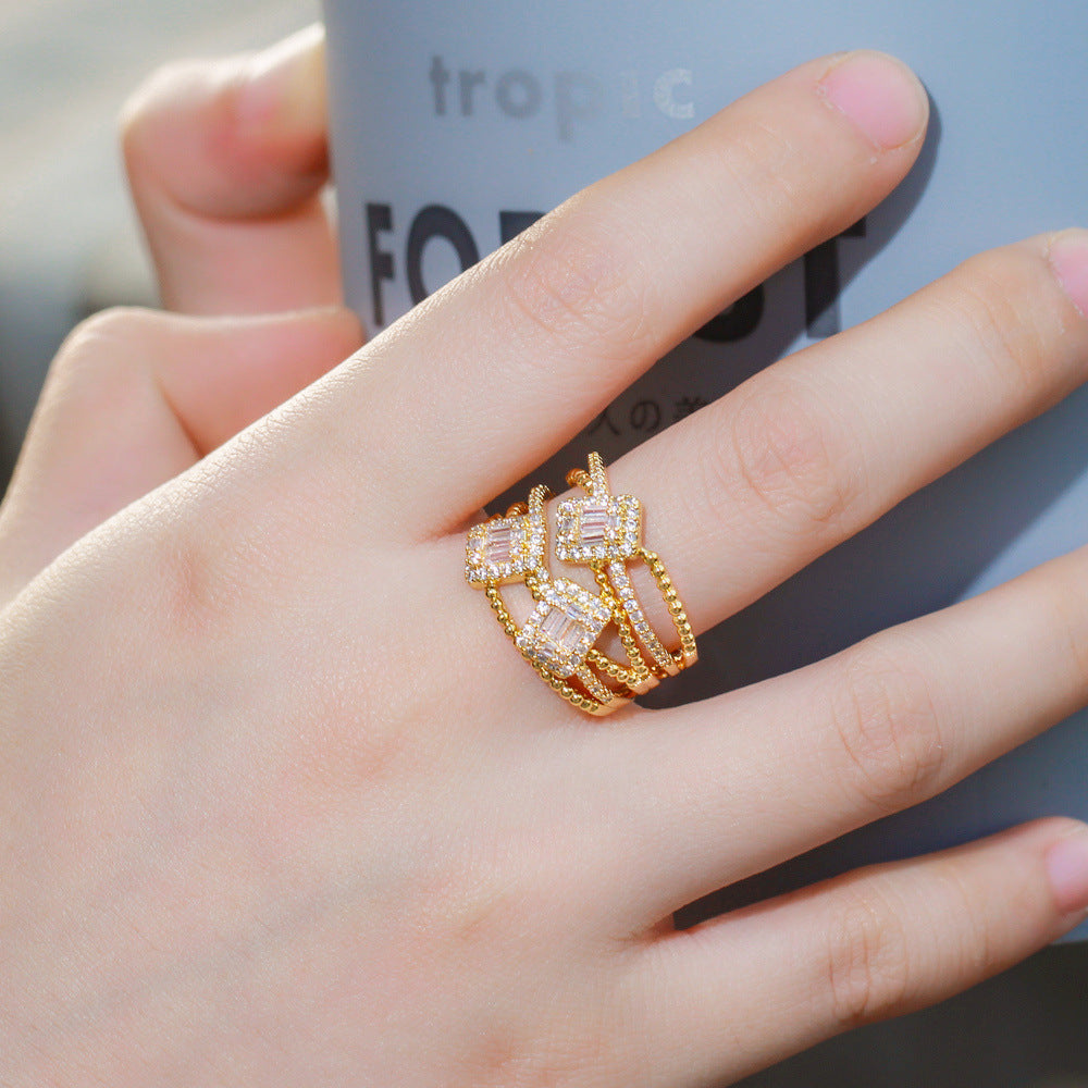 MiniLux "Andoraa" diamond Ring