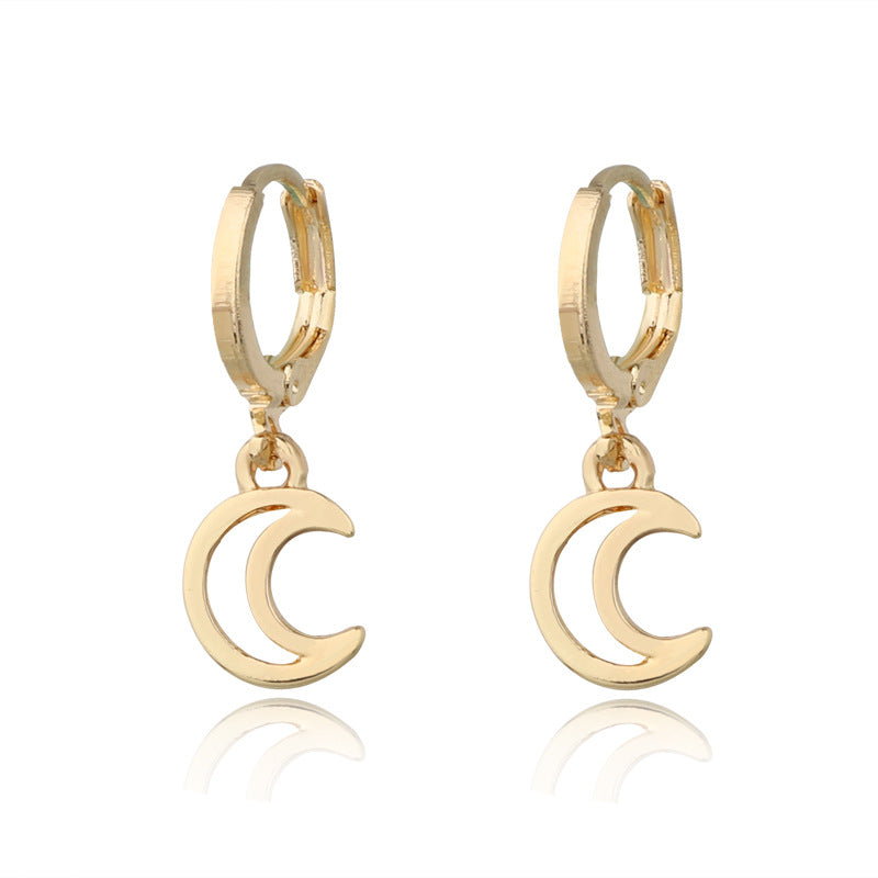 Moon earrings