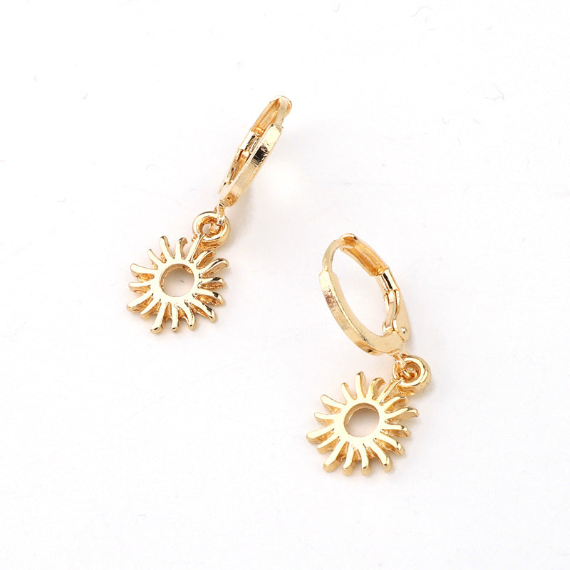 Sun earrings