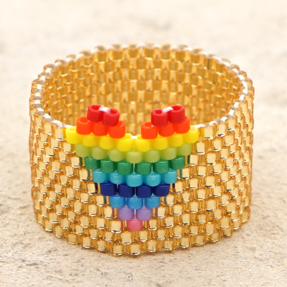 Miyuki Heart Ring