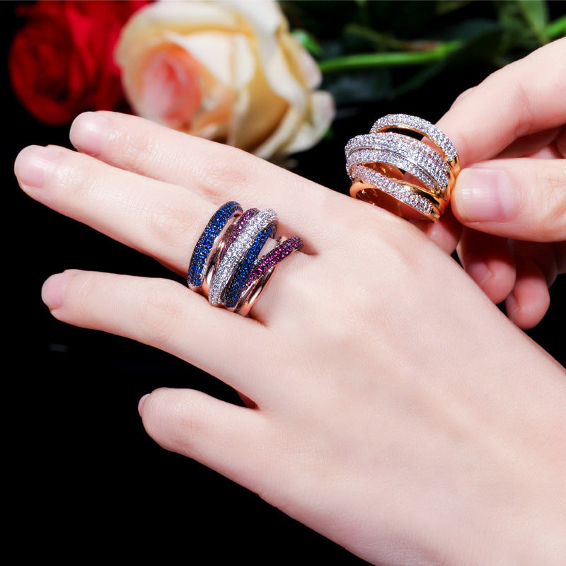MiniLux "Florence" Zirconia Ring