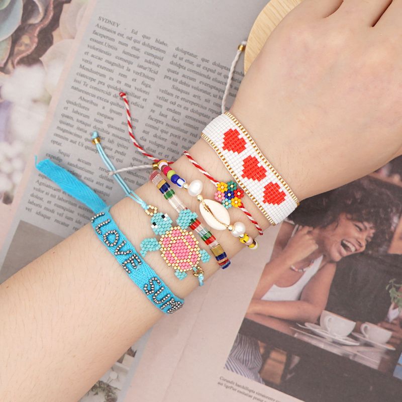 Miyuki beads bracelet "In love" bracelet