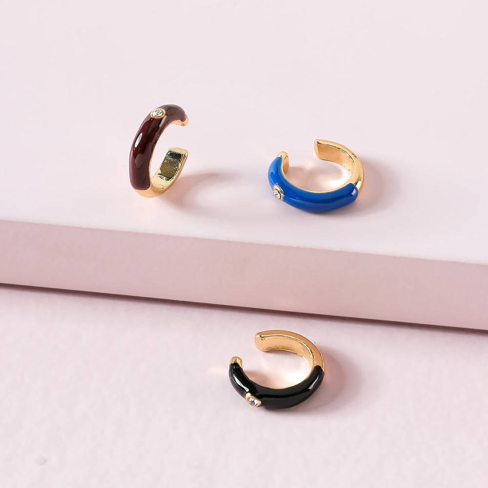 Selina Enamel Earclip