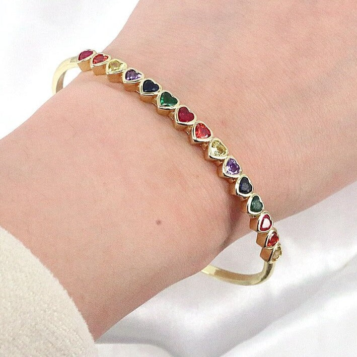 MiniLux Heart Bangle bracelet