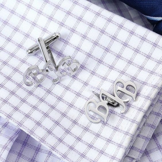 Cufflinks: Initials