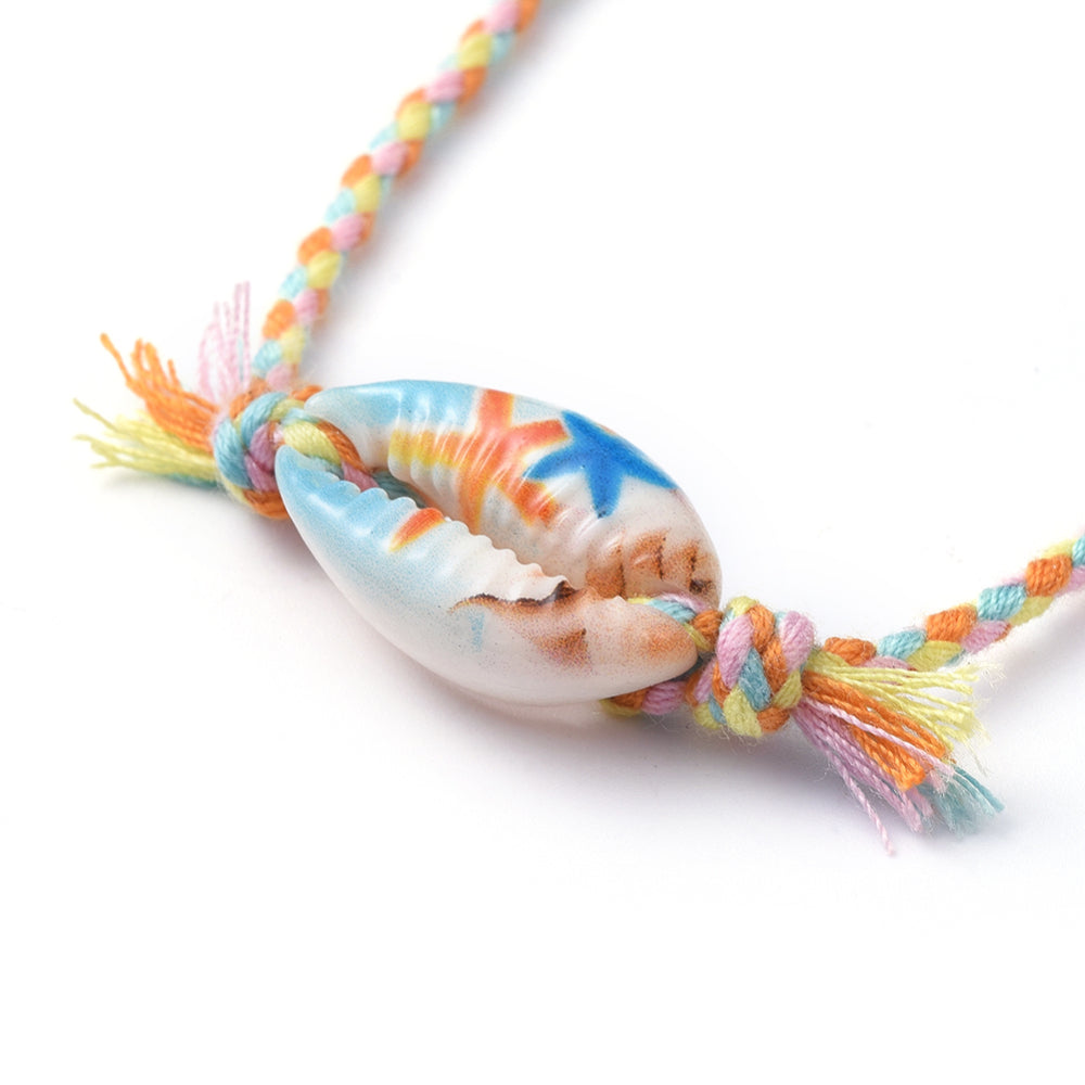 Shell summer bracelet and anklet