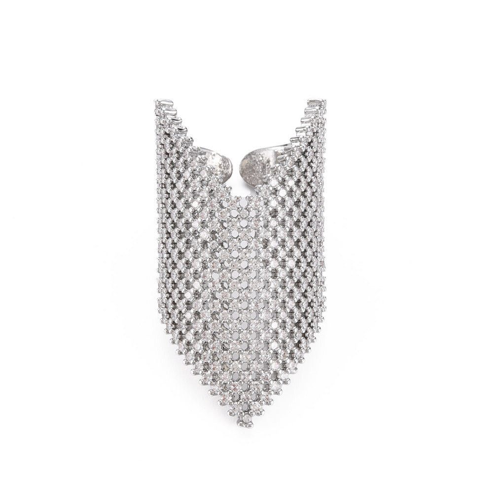 MiniLux Diamond Zirconia ring