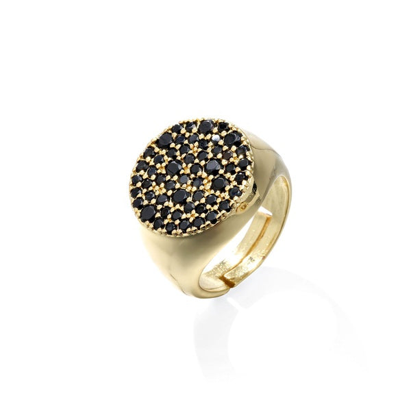 Round Zirconia Ring
