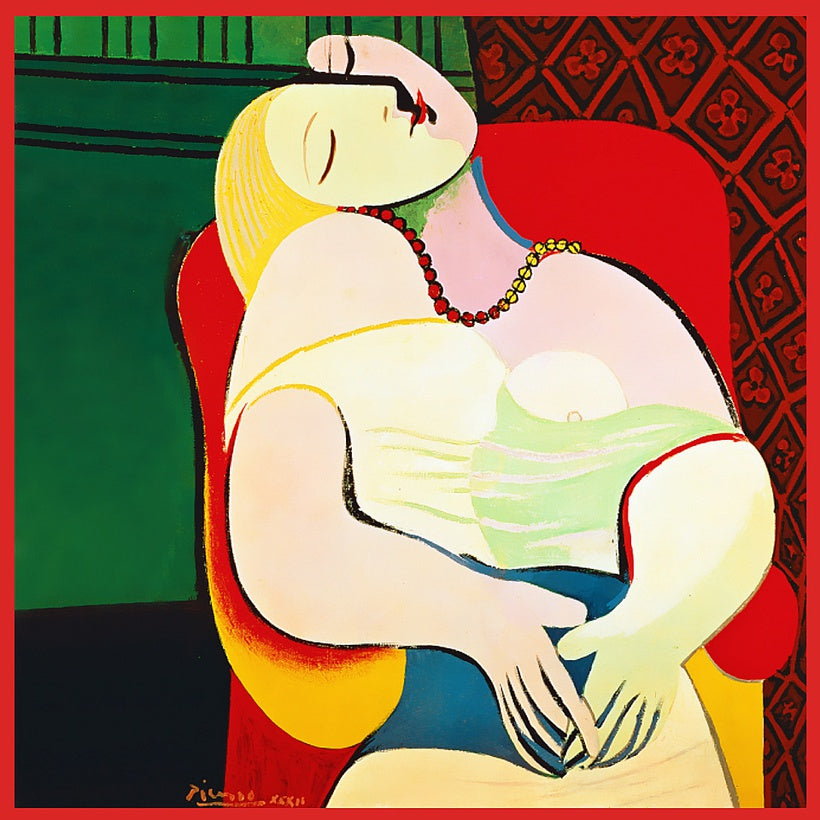Picasso: Dream Lady Twill Small Square Scarf