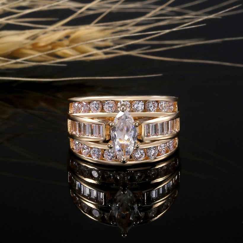 MiniLux Diamond Zirconia Ring