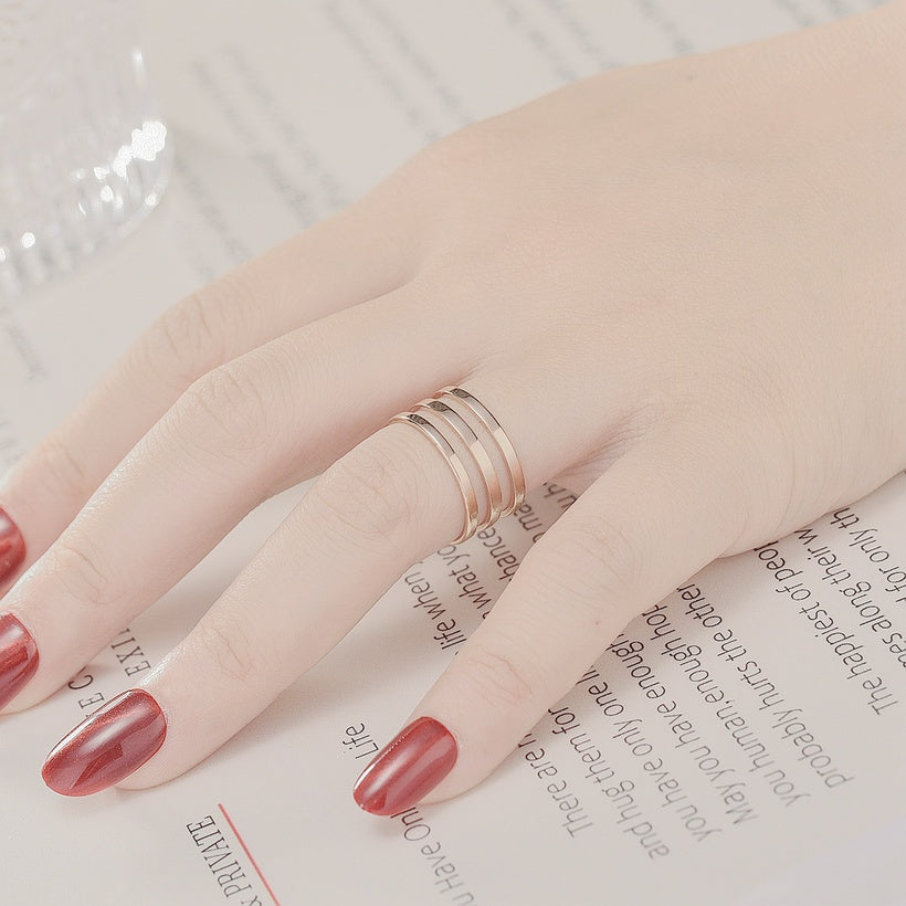 Simple pinky Boho ring