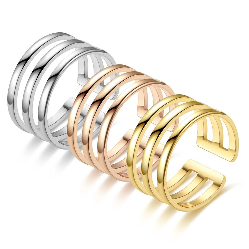 Simple pinky Boho ring