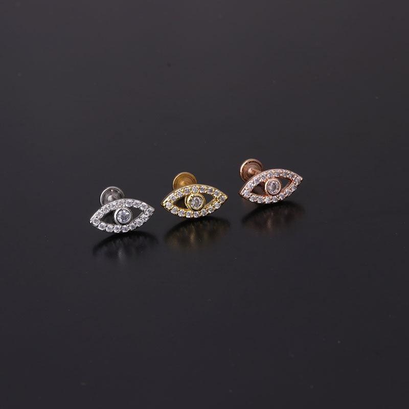 Evil Eye Earbone #10